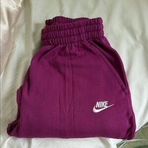 Nike Kids' Magenta Sweatpants